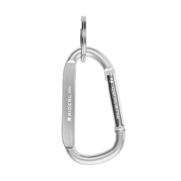 6mm Carabiner With Split Ring - 6mm Carabiner With Split Ring - Image 3 of 6