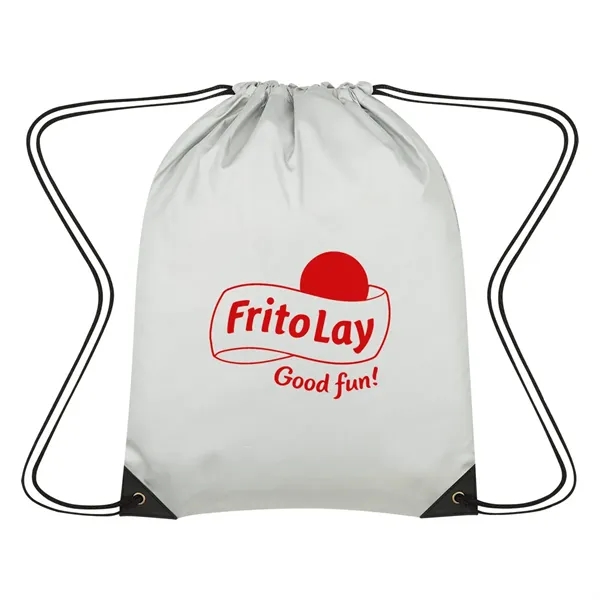 Custom Celestial Reflective Drawstring Bag