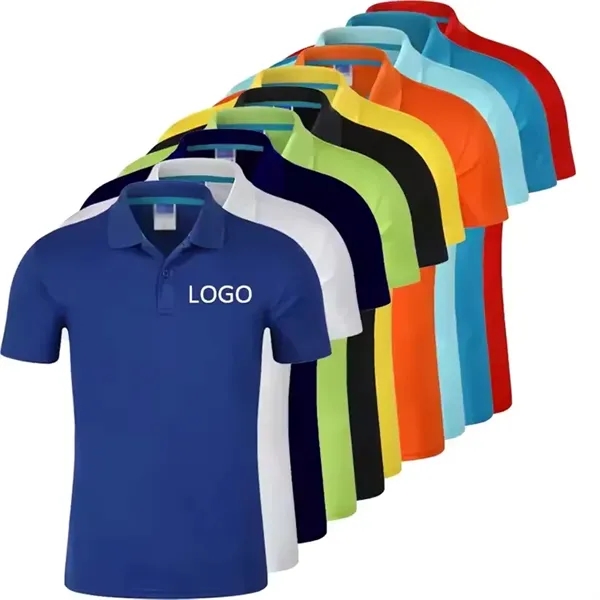 Unisex Adult Blend Short Sleeve Polo Shirt - Unisex Adult Blend Short Sleeve Polo Shirt - Image 0 of 5
