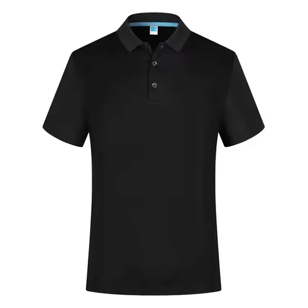 Unisex Adult Blend Short Sleeve Polo Shirt - Unisex Adult Blend Short Sleeve Polo Shirt - Image 3 of 5