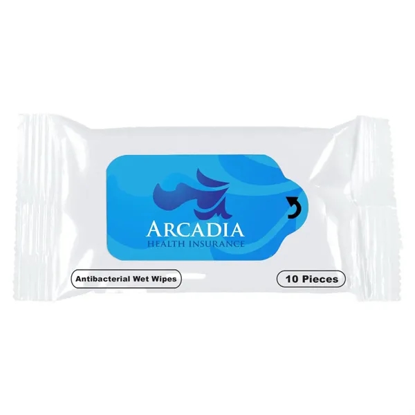 Antibacterial Wet Wipe Packet - Antibacterial Wet Wipe Packet - Image 2 of 3