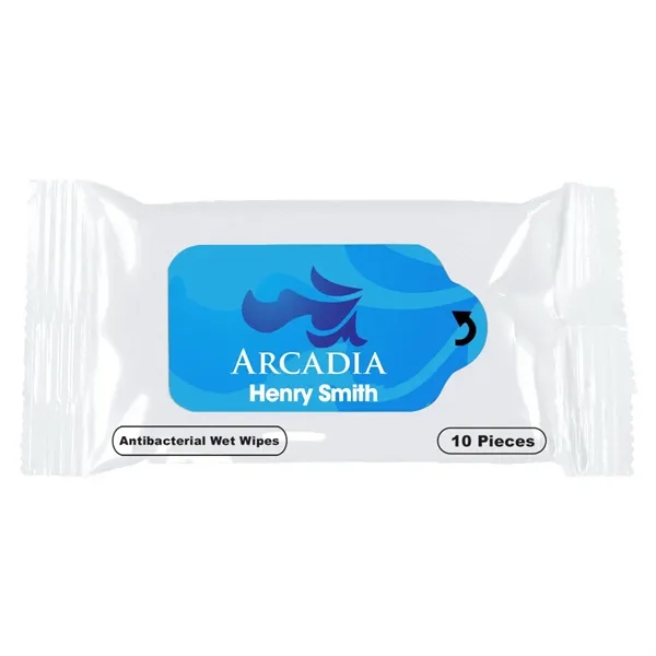 Antibacterial Wet Wipe Packet - Antibacterial Wet Wipe Packet - Image 3 of 3