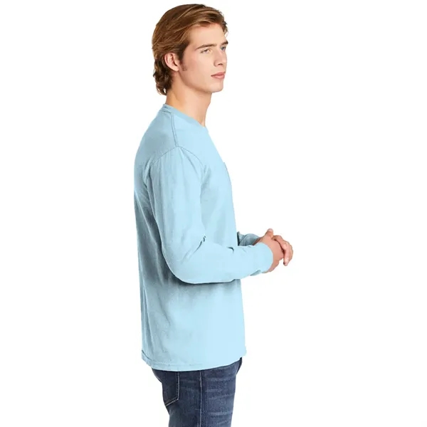 Garment-Dyed Heavyweight Long Sleeve Pocket T-Shirt - Garment-Dyed Heavyweight Long Sleeve Pocket T-Shirt - Image 14 of 76