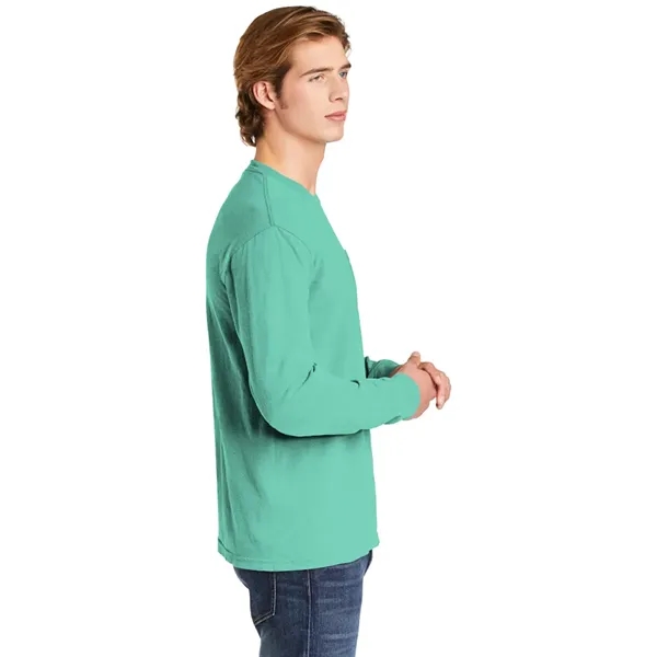 Garment-Dyed Heavyweight Long Sleeve Pocket T-Shirt - Garment-Dyed Heavyweight Long Sleeve Pocket T-Shirt - Image 19 of 76