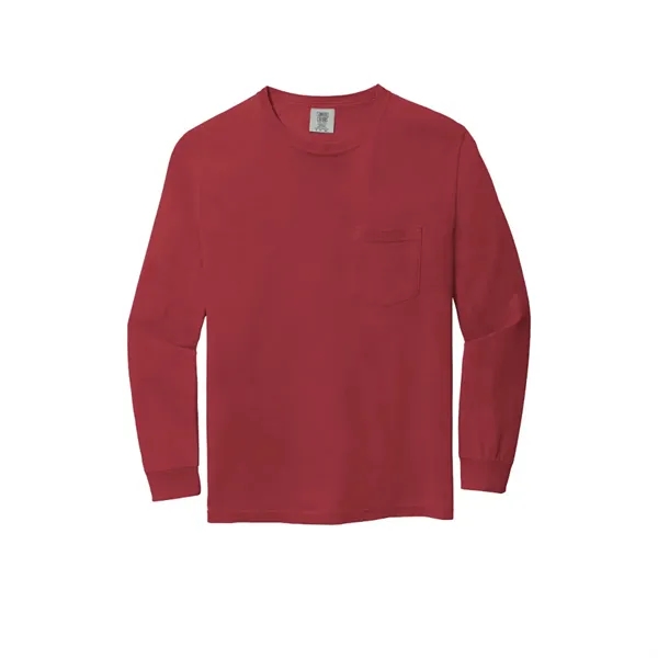 Garment-Dyed Heavyweight Long Sleeve Pocket T-Shirt - Garment-Dyed Heavyweight Long Sleeve Pocket T-Shirt - Image 22 of 76