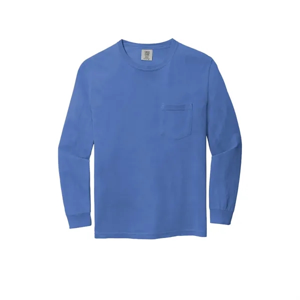 Garment-Dyed Heavyweight Long Sleeve Pocket T-Shirt - Garment-Dyed Heavyweight Long Sleeve Pocket T-Shirt - Image 27 of 76
