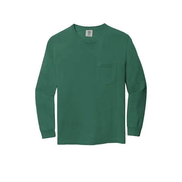 Garment-Dyed Heavyweight Long Sleeve Pocket T-Shirt - Garment-Dyed Heavyweight Long Sleeve Pocket T-Shirt - Image 33 of 76