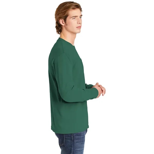 Garment-Dyed Heavyweight Long Sleeve Pocket T-Shirt - Garment-Dyed Heavyweight Long Sleeve Pocket T-Shirt - Image 34 of 76