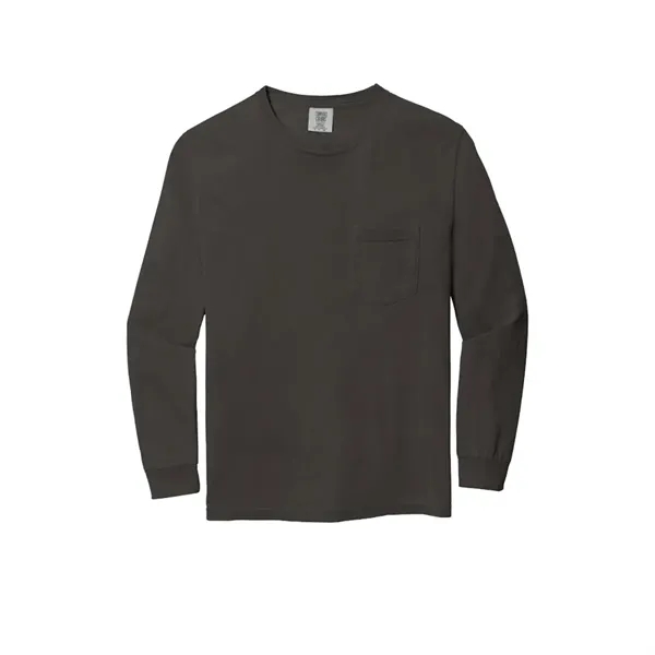 Garment-Dyed Heavyweight Long Sleeve Pocket T-Shirt - Garment-Dyed Heavyweight Long Sleeve Pocket T-Shirt - Image 35 of 76