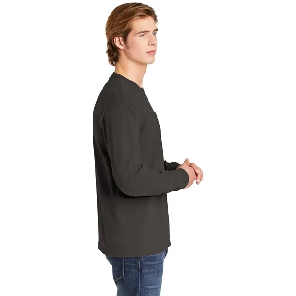 Garment-Dyed Heavyweight Long Sleeve Pocket T-Shirt - Garment-Dyed Heavyweight Long Sleeve Pocket T-Shirt - Image 36 of 76
