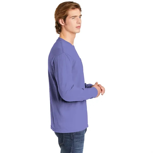 Garment-Dyed Heavyweight Long Sleeve Pocket T-Shirt - Garment-Dyed Heavyweight Long Sleeve Pocket T-Shirt - Image 42 of 76