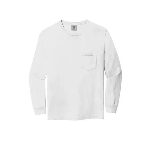 Garment-Dyed Heavyweight Long Sleeve Pocket T-Shirt - Garment-Dyed Heavyweight Long Sleeve Pocket T-Shirt - Image 43 of 76