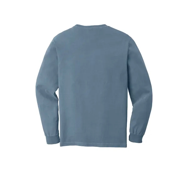 Garment-Dyed Heavyweight Long Sleeve Pocket T-Shirt - Garment-Dyed Heavyweight Long Sleeve Pocket T-Shirt - Image 47 of 76