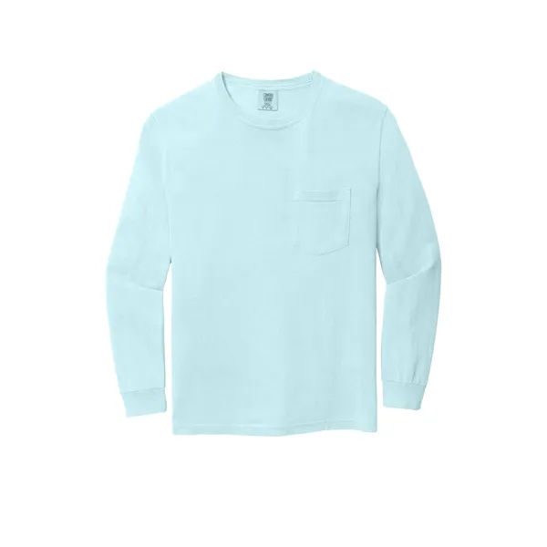 Garment-Dyed Heavyweight Long Sleeve Pocket T-Shirt - Garment-Dyed Heavyweight Long Sleeve Pocket T-Shirt - Image 52 of 76