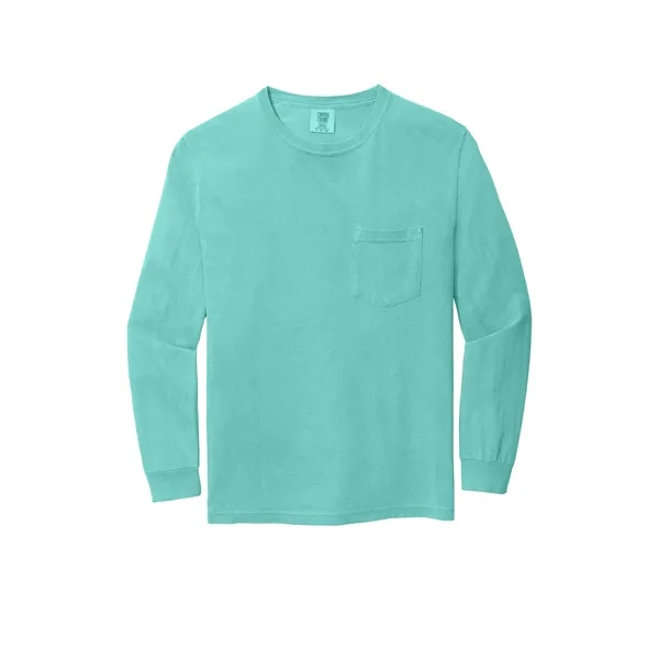 Garment-Dyed Heavyweight Long Sleeve Pocket T-Shirt - Garment-Dyed Heavyweight Long Sleeve Pocket T-Shirt - Image 54 of 76