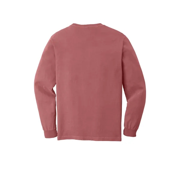 Garment-Dyed Heavyweight Long Sleeve Pocket T-Shirt - Garment-Dyed Heavyweight Long Sleeve Pocket T-Shirt - Image 55 of 76