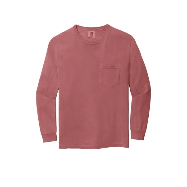 Garment-Dyed Heavyweight Long Sleeve Pocket T-Shirt - Garment-Dyed Heavyweight Long Sleeve Pocket T-Shirt - Image 56 of 76