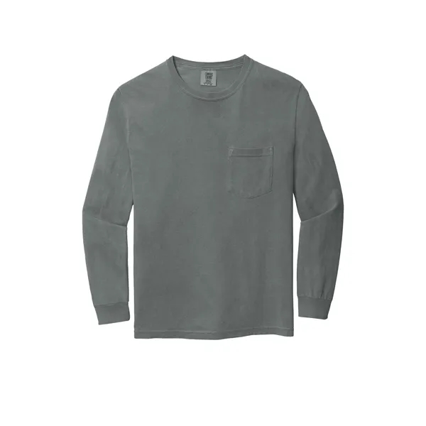Garment-Dyed Heavyweight Long Sleeve Pocket T-Shirt - Garment-Dyed Heavyweight Long Sleeve Pocket T-Shirt - Image 60 of 76