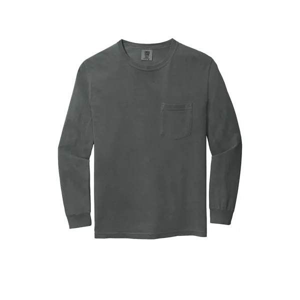 Garment-Dyed Heavyweight Long Sleeve Pocket T-Shirt - Garment-Dyed Heavyweight Long Sleeve Pocket T-Shirt - Image 66 of 76