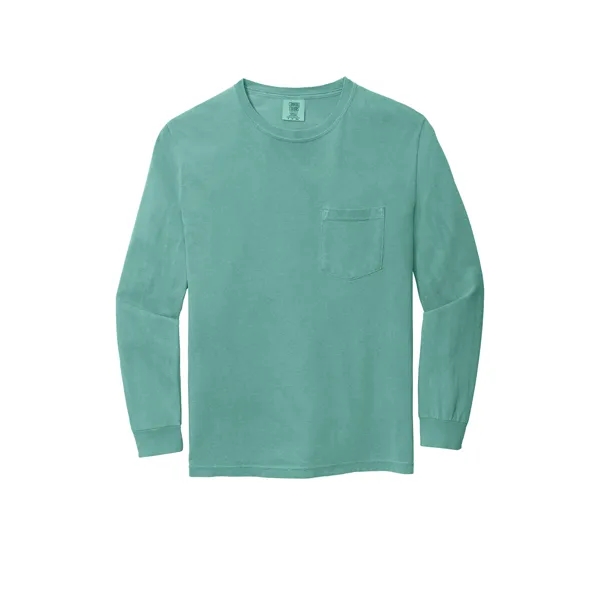 Garment-Dyed Heavyweight Long Sleeve Pocket T-Shirt - Garment-Dyed Heavyweight Long Sleeve Pocket T-Shirt - Image 68 of 76