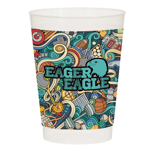 10 Oz. Full Color Frost Flex Cup - 10 Oz. Full Color Frost Flex Cup - Image 2 of 2