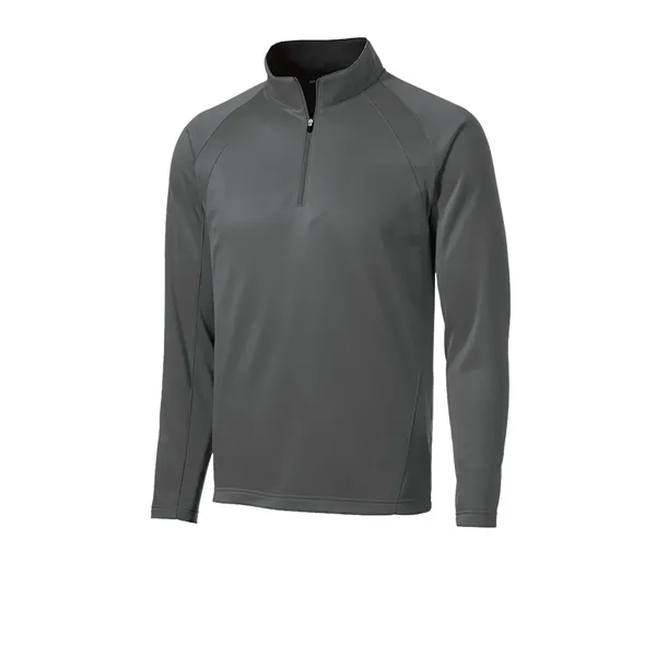 Sport-Tek® Sport-Wick® Fleece 1/4-Zip Pullover - Sport-Tek® Sport-Wick® Fleece 1/4-Zip Pullover - Image 5 of 11