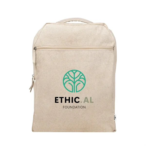 Arden Recycled Cotton Backpack - Arden Recycled Cotton Backpack - Image 10 of 16