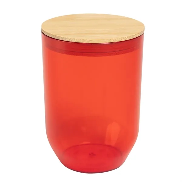 12 Oz. Montrose rPET Wine Tumbler With Bamboo Lid - 12 Oz. Montrose rPET Wine Tumbler With Bamboo Lid - Image 6 of 24