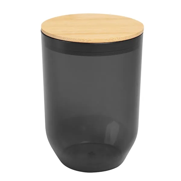 12 Oz. Montrose rPET Wine Tumbler With Bamboo Lid - 12 Oz. Montrose rPET Wine Tumbler With Bamboo Lid - Image 11 of 24