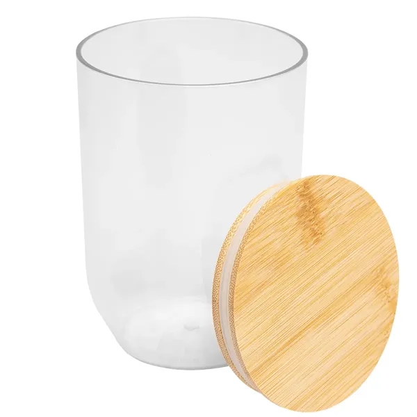 12 Oz. Montrose rPET Wine Tumbler With Bamboo Lid - 12 Oz. Montrose rPET Wine Tumbler With Bamboo Lid - Image 12 of 24