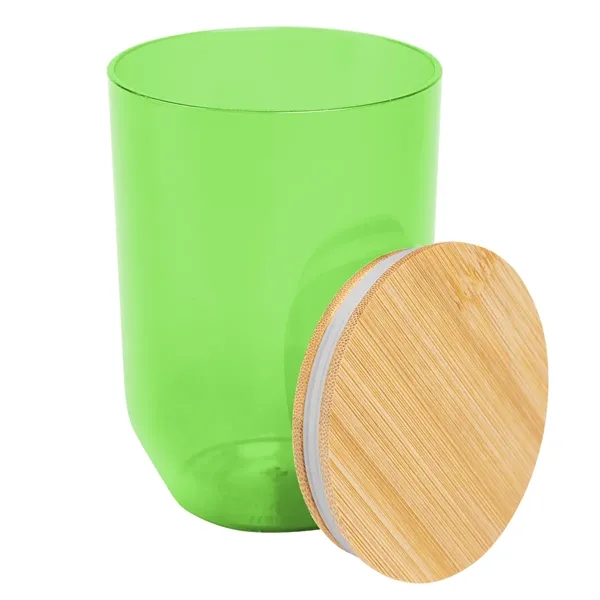 12 Oz. Montrose rPET Wine Tumbler With Bamboo Lid - 12 Oz. Montrose rPET Wine Tumbler With Bamboo Lid - Image 18 of 24