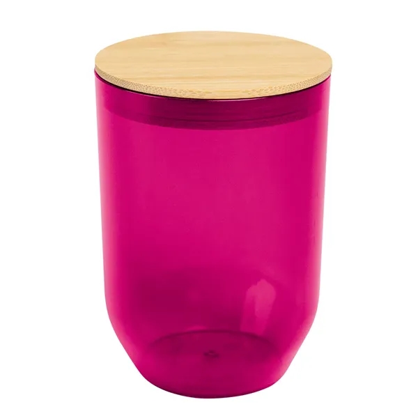 12 Oz. Montrose rPET Wine Tumbler With Bamboo Lid - 12 Oz. Montrose rPET Wine Tumbler With Bamboo Lid - Image 22 of 24