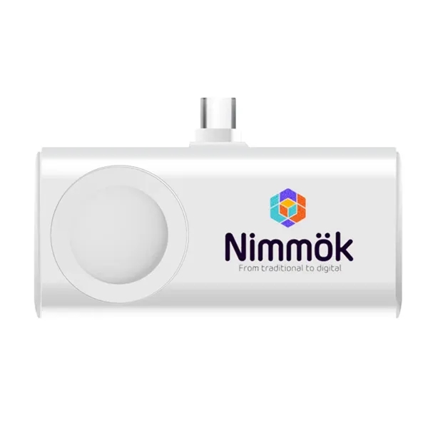 5,000 mAh Dual Plug Power Bank With Watch Charger - 5,000 mAh Dual Plug Power Bank With Watch Charger - Image 4 of 4