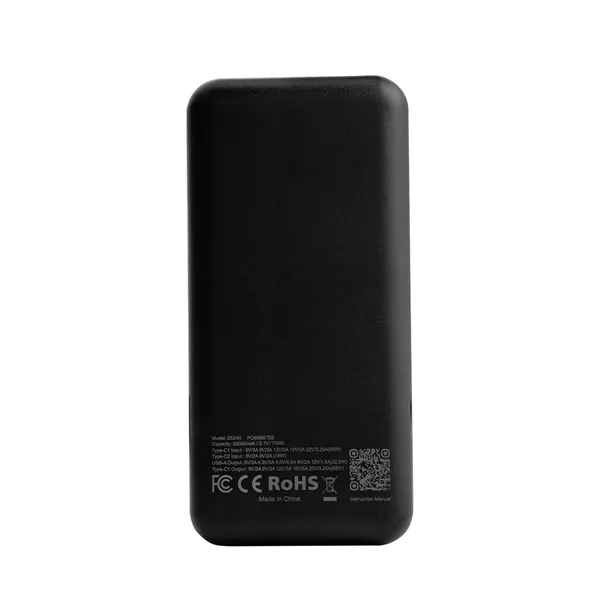 65W Fast Charge 20,000 mAh Laptop Power Bank - 65W Fast Charge 20,000 mAh Laptop Power Bank - Image 4 of 5