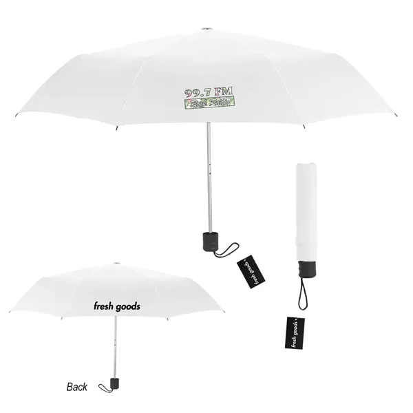 Fresh Goods 42" Arc Budget Telescopic Umbrella - Fresh Goods 42" Arc Budget Telescopic Umbrella - Image 2 of 9