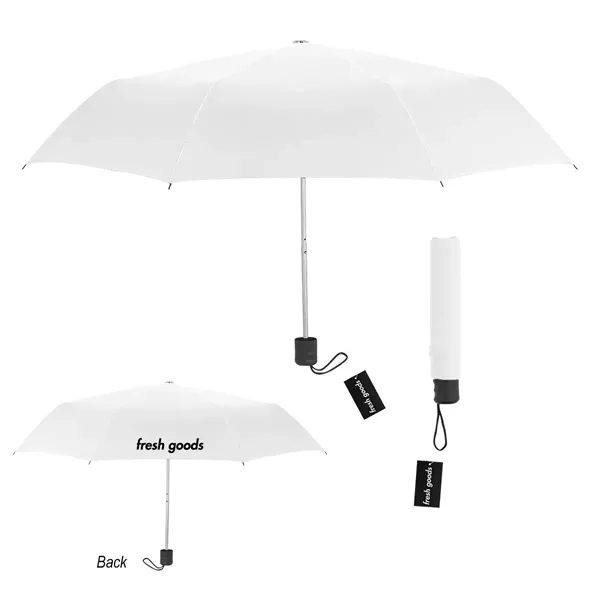 Fresh Goods 42" Arc Budget Telescopic Umbrella - Fresh Goods 42" Arc Budget Telescopic Umbrella - Image 4 of 9