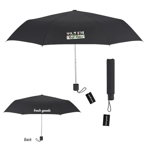Fresh Goods 42" Arc Budget Telescopic Umbrella - Fresh Goods 42" Arc Budget Telescopic Umbrella - Image 6 of 9
