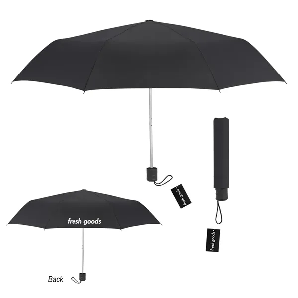Fresh Goods 42" Arc Budget Telescopic Umbrella - Fresh Goods 42" Arc Budget Telescopic Umbrella - Image 7 of 9