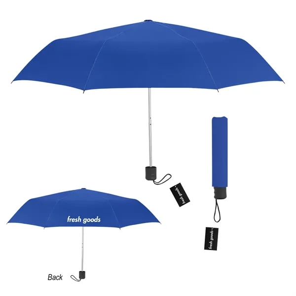 Fresh Goods 42" Arc Budget Telescopic Umbrella - Fresh Goods 42" Arc Budget Telescopic Umbrella - Image 8 of 9