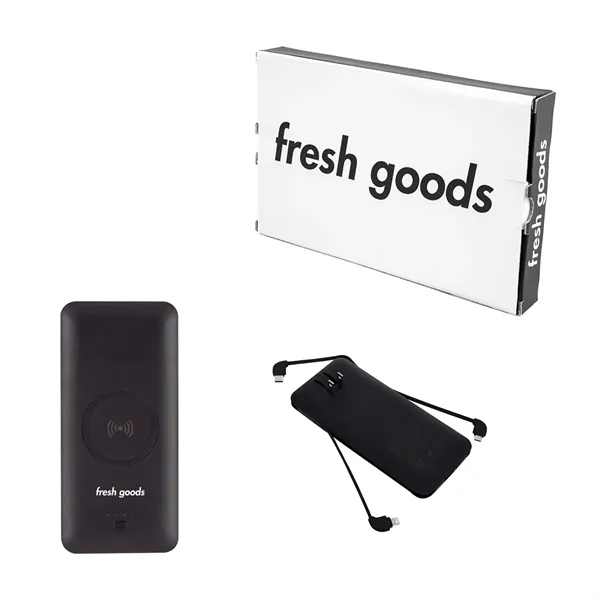 Fresh Goods 5-In-1 Wireless Power Bank - Fresh Goods 5-In-1 Wireless Power Bank - Image 2 of 4