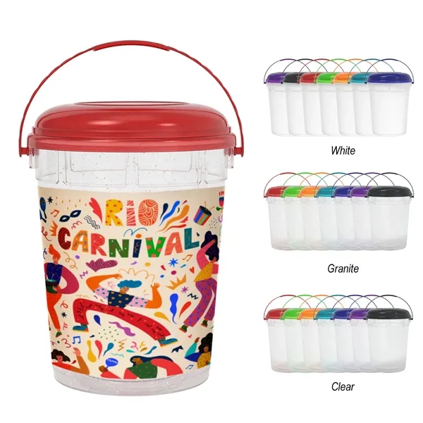 Custom 64 Oz. Bucket