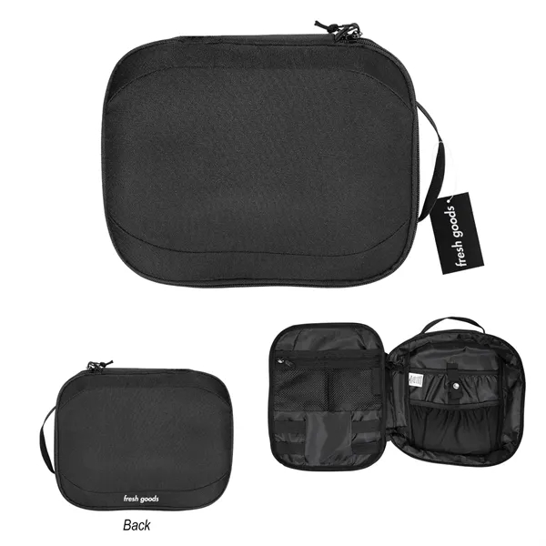 Custom Fresh Goods rPET Tech Travel Pouch