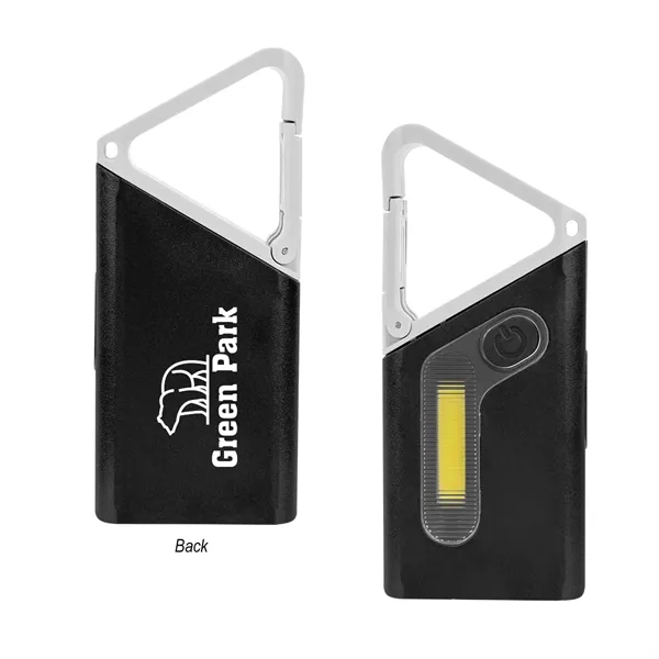 Clip 'N Grow Rechargeable Carabiner COB Flashlight - Clip 'N Grow Rechargeable Carabiner COB Flashlight - Image 8 of 8