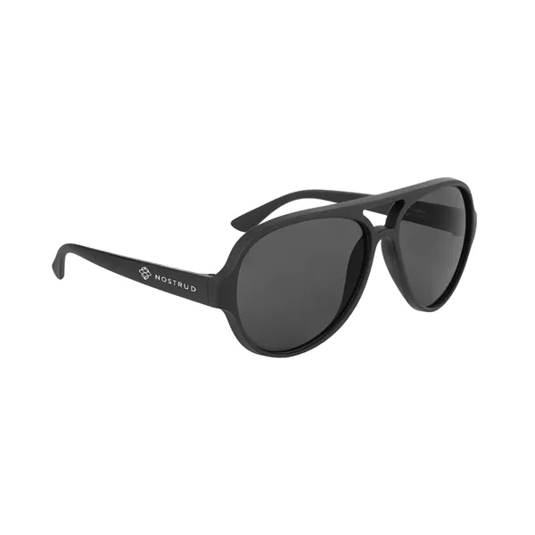 RUBBERIZED RECYCLED FRAME AVIATOR SUNGLASSES - RUBBERIZED RECYCLED FRAME AVIATOR SUNGLASSES - Image 4 of 12
