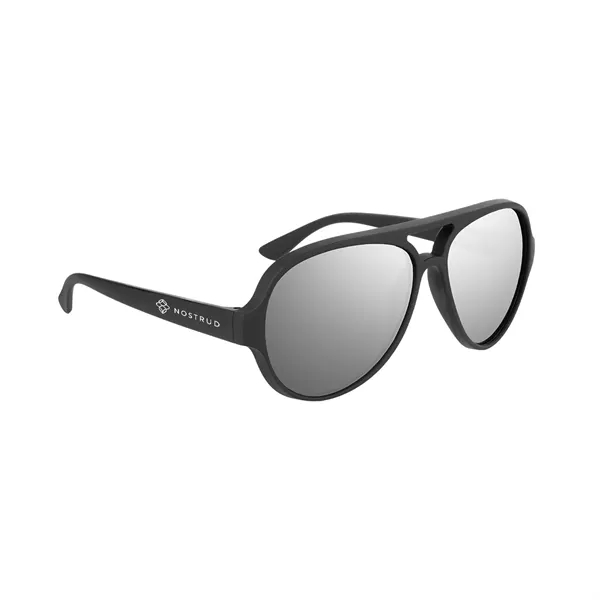 RUBBERIZED RECYCLED FRAME AVIATOR SUNGLASSES - RUBBERIZED RECYCLED FRAME AVIATOR SUNGLASSES - Image 10 of 12