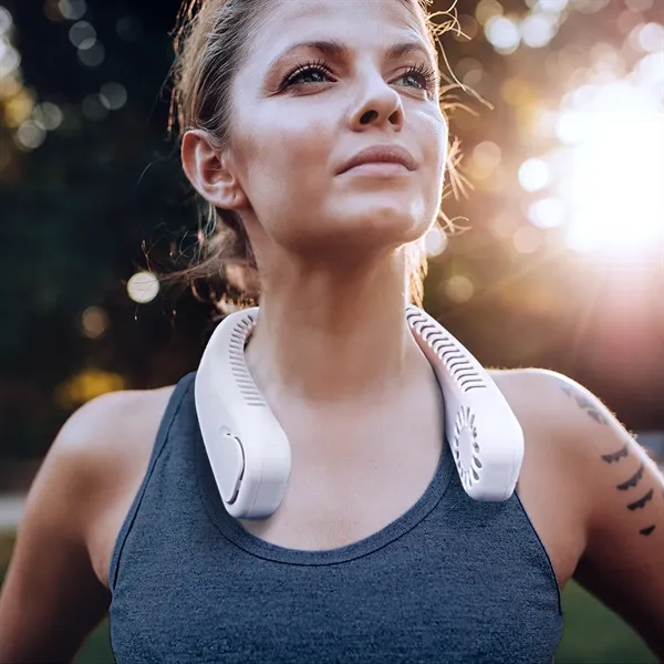 Hands-Free Rechargeable Neck Fan 2.0