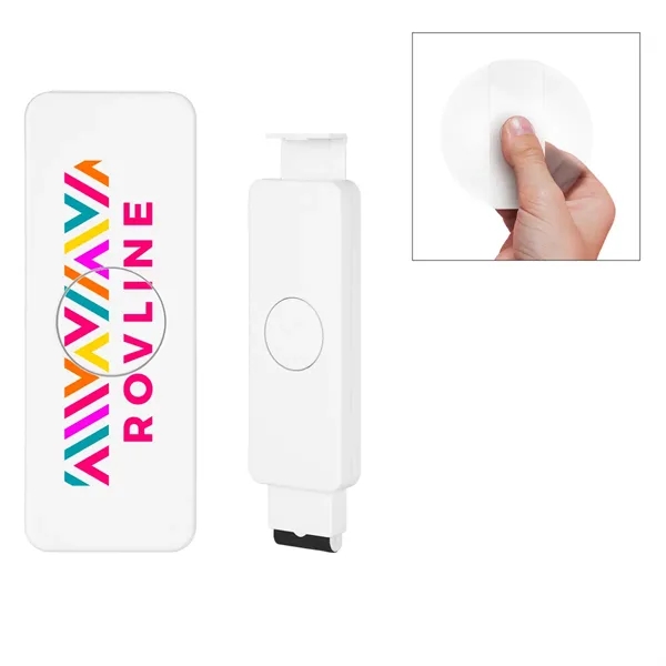 Fun Spinner Phone Stand With Screen Cleaner - Fun Spinner Phone Stand With Screen Cleaner - Image 3 of 4