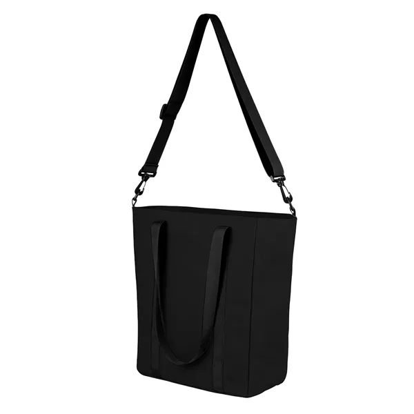 Hudson rPET Leatherette Computer Tote Bag - Hudson rPET Leatherette Computer Tote Bag - Image 6 of 9