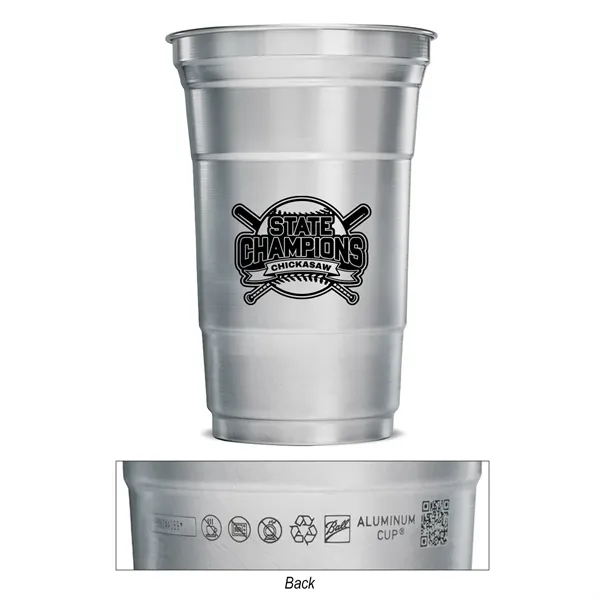 Top Cup By Ball™ 20 Oz. Recyclable Aluminum Cup - Top Cup By Ball™ 20 Oz. Recyclable Aluminum Cup - Image 1 of 4