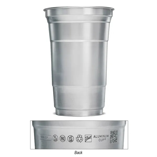 Top Cup By Ball™ 20 Oz. Recyclable Aluminum Cup - Top Cup By Ball™ 20 Oz. Recyclable Aluminum Cup - Image 3 of 4